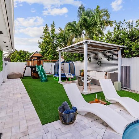 Miami Luxury House W Heated Pool & Jacuzzi Villa Exterior foto