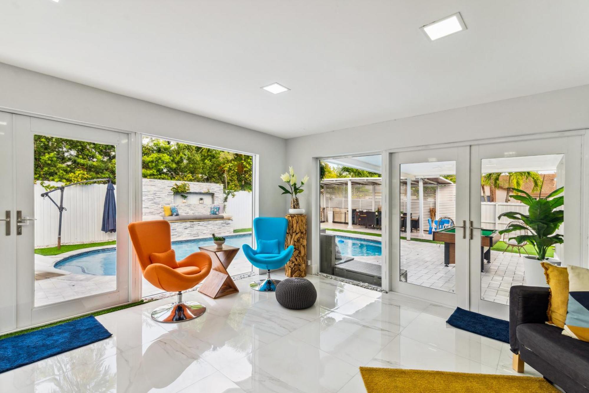 Miami Luxury House W Heated Pool & Jacuzzi Villa Exterior foto