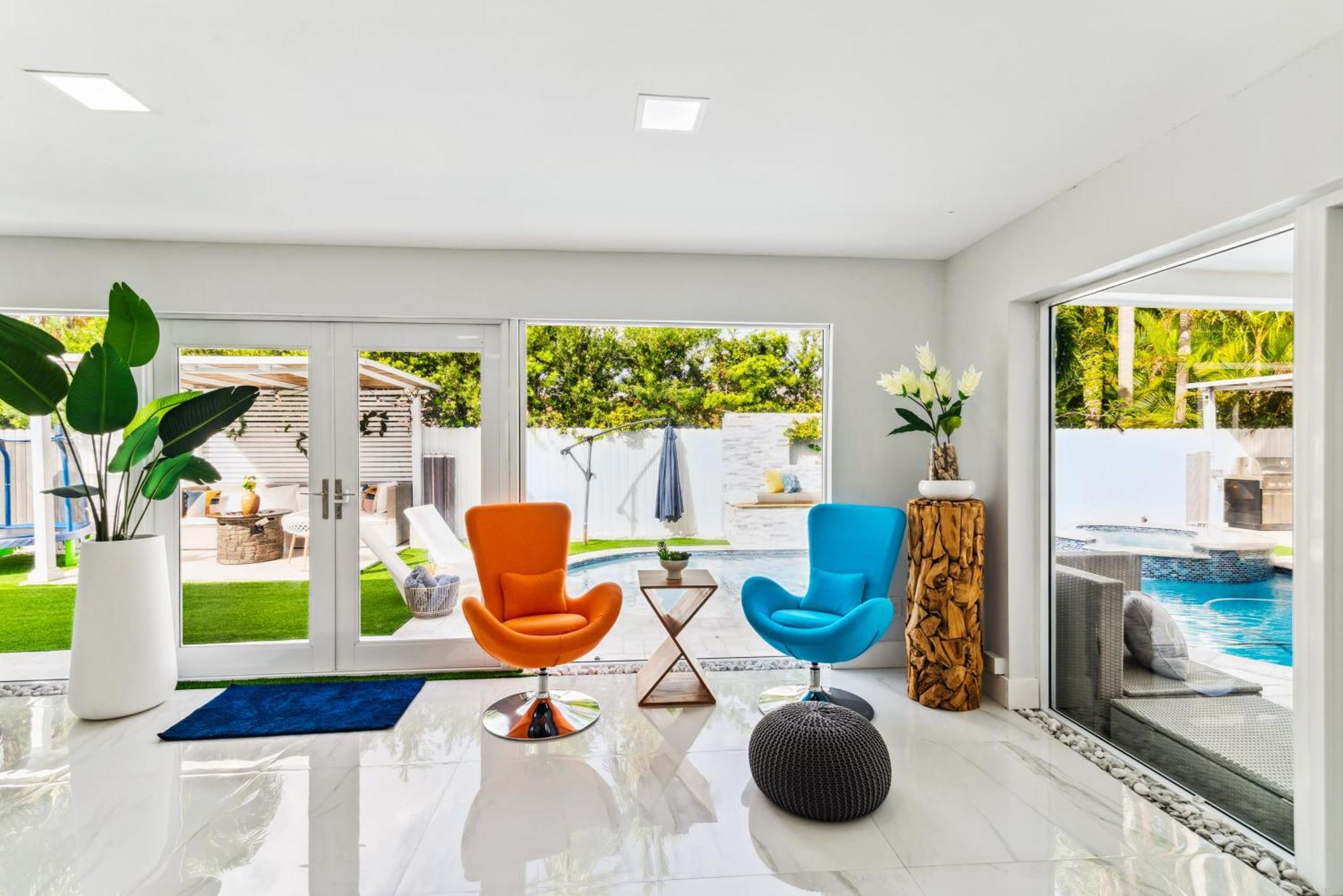 Miami Luxury House W Heated Pool & Jacuzzi Villa Exterior foto