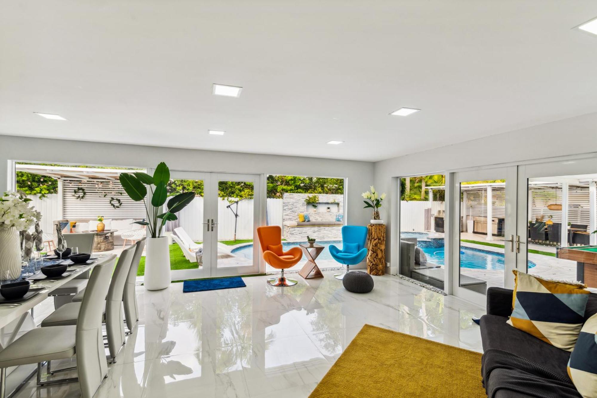 Miami Luxury House W Heated Pool & Jacuzzi Villa Exterior foto