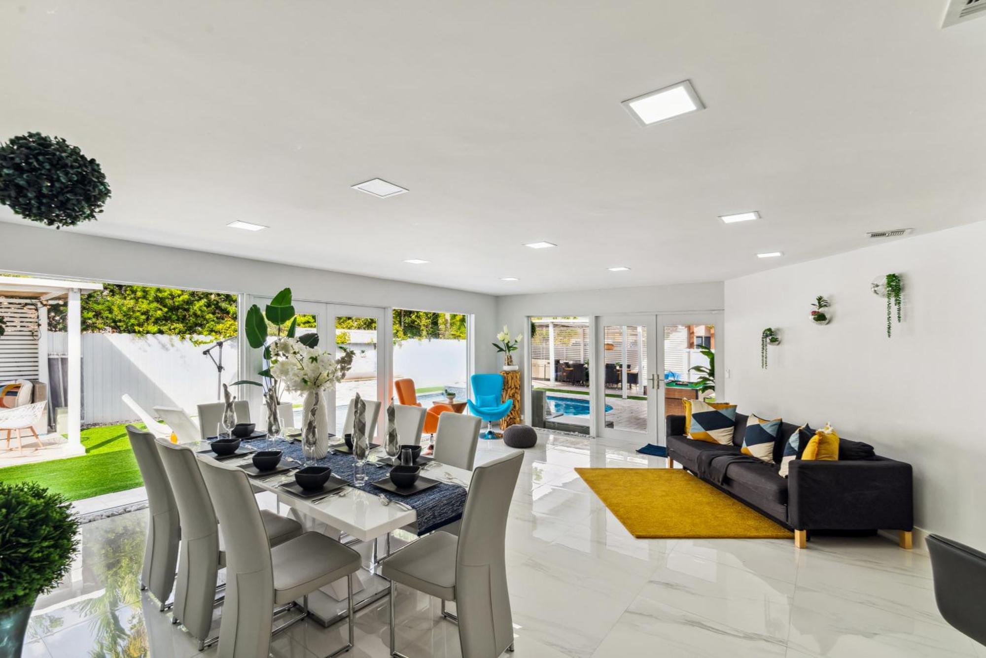 Miami Luxury House W Heated Pool & Jacuzzi Villa Exterior foto