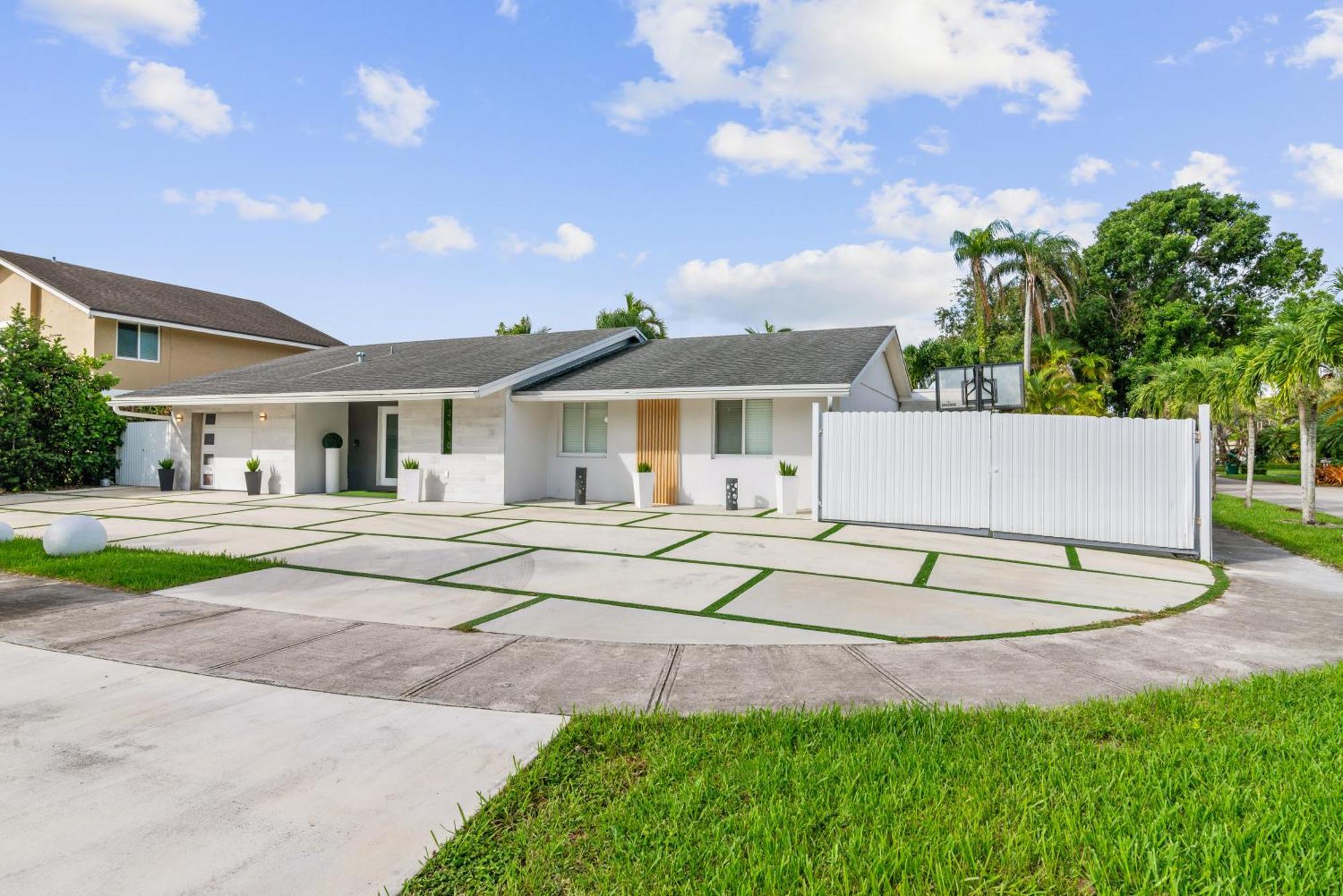 Miami Luxury House W Heated Pool & Jacuzzi Villa Exterior foto