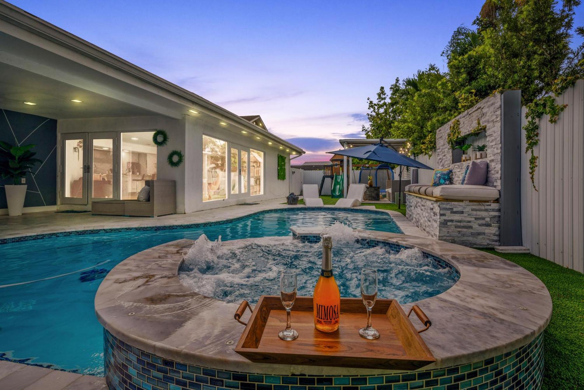 Miami Luxury House W Heated Pool & Jacuzzi Villa Exterior foto