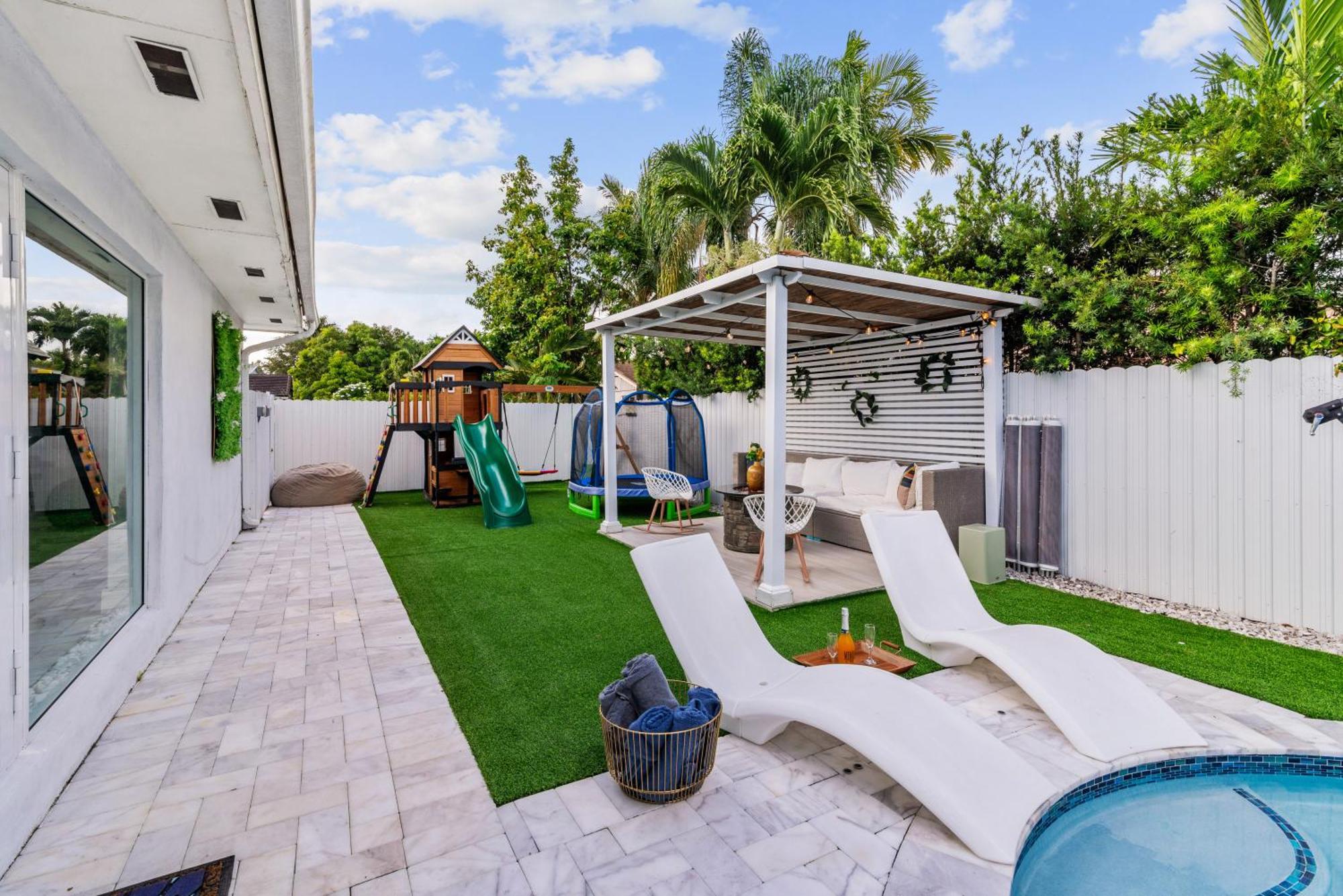 Miami Luxury House W Heated Pool & Jacuzzi Villa Exterior foto