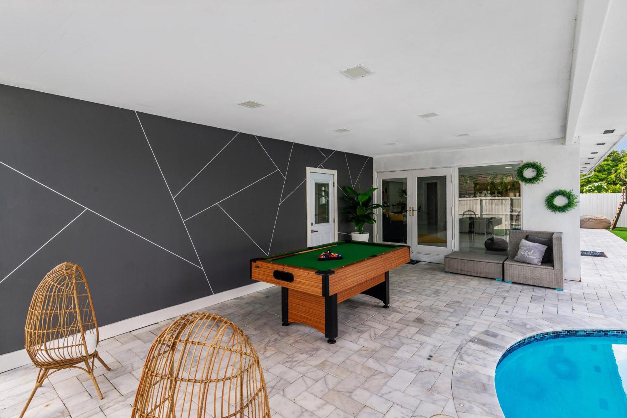 Miami Luxury House W Heated Pool & Jacuzzi Villa Exterior foto